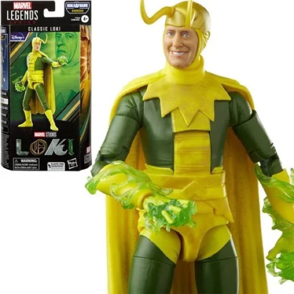 NEW Marvel Classic hero Loki Disney+ Disney Plus action figure w/ accessories